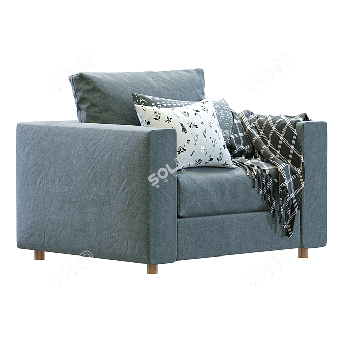 Finnala Modern Armchair Design 3D model image 3