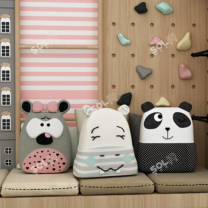 3D Model Set with Customization 3D model image 3