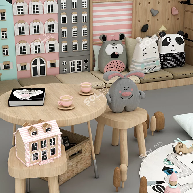 3D Model Set with Customization 3D model image 5