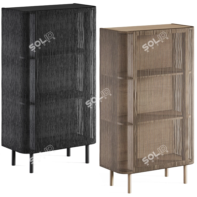 Bolia Cord High Buffet 3D model image 2