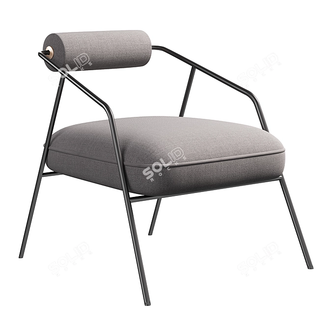 Modern 3D Model 'Cyrus Chair' 3D model image 2