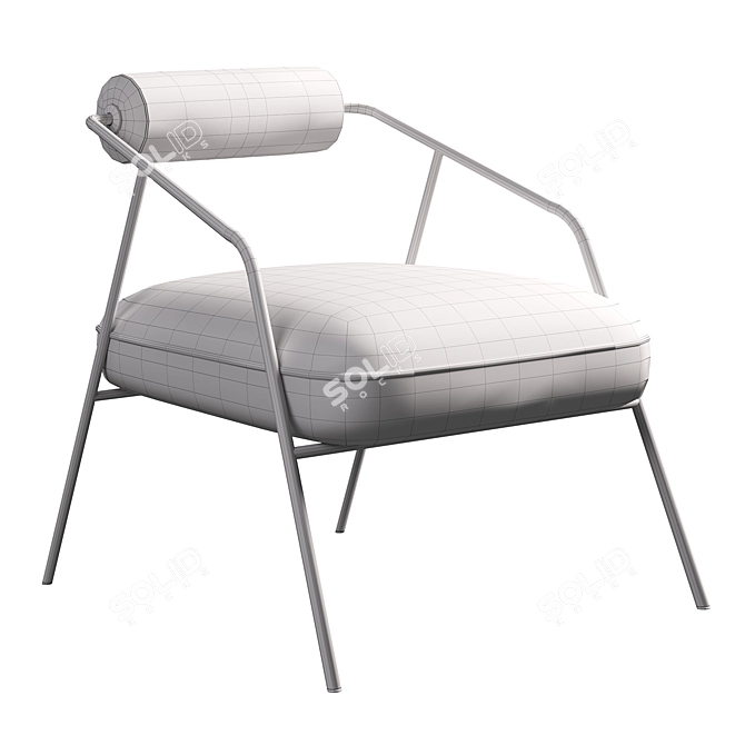 Modern 3D Model 'Cyrus Chair' 3D model image 4