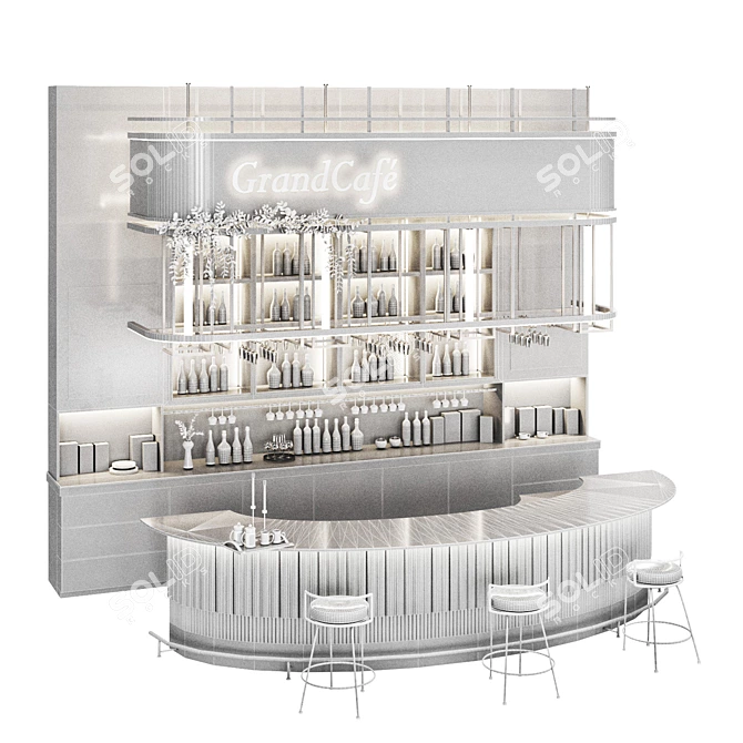 Cafe5 3D Model Collection 2016 3D model image 4