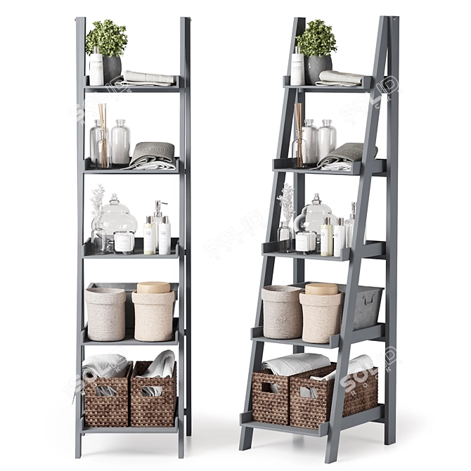 Elegant Hanging Plant Collection 2017 3D model image 1