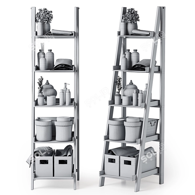 Elegant Hanging Plant Collection 2017 3D model image 4