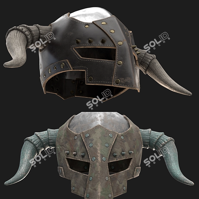 Shadow Lord's Helm 3D model image 6