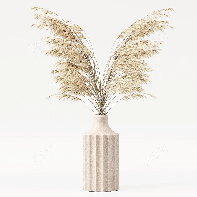 Luxury Indoor Plant Model Set 3D model image 4