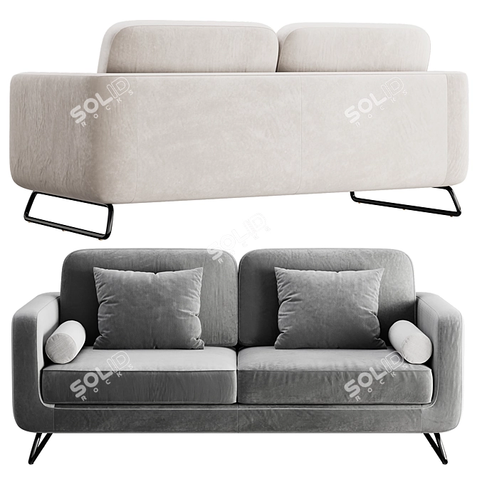Transforming FREDDIE Sofa Bed 3D model image 2