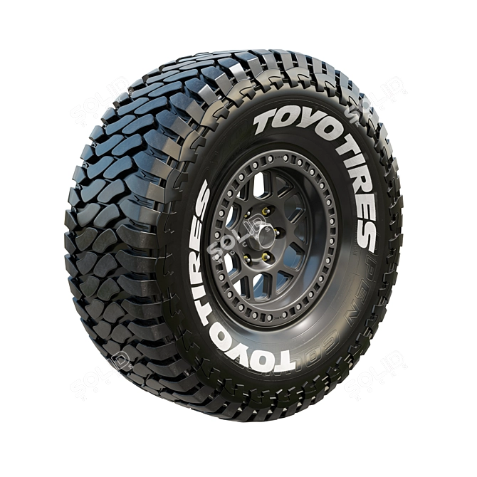 Toyo Tires 3D Model - High Poly 3D model image 1