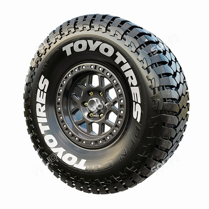 Toyo Tires 3D Model - High Poly 3D model image 3