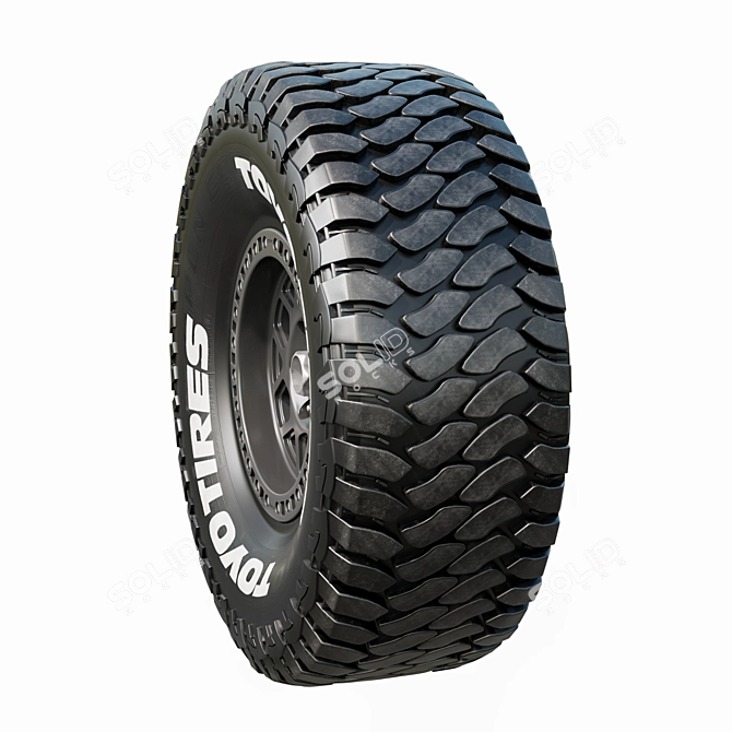 Toyo Tires 3D Model - High Poly 3D model image 7