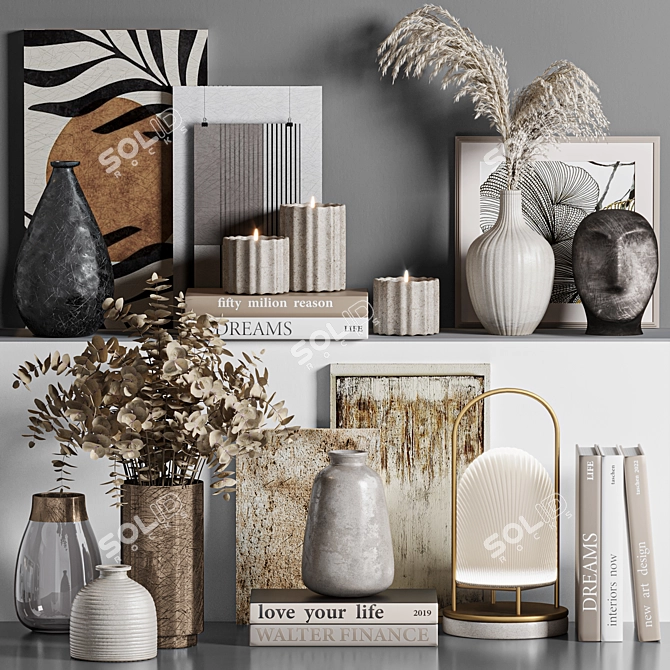 Deluxe Decor Set 2015 3D model image 1