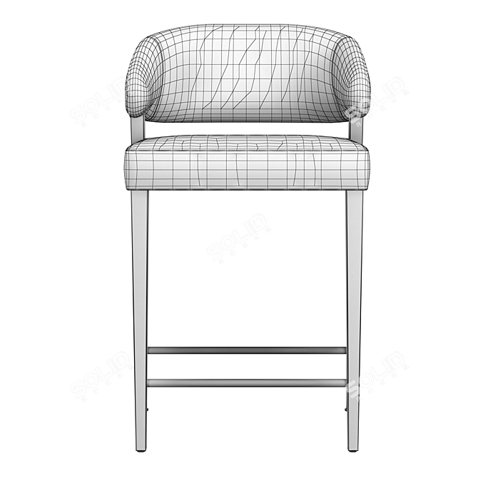 Mesh Furniture Bar Stool 3D model image 6