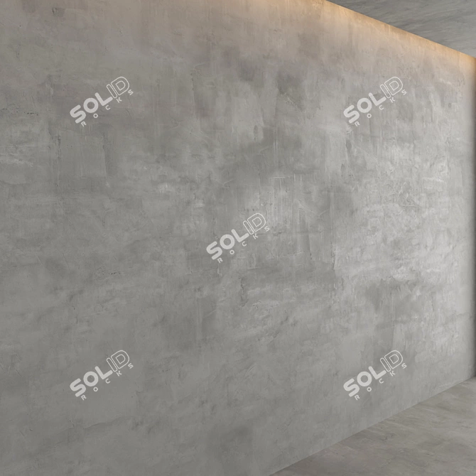 Decorative Concrete Material Kit 3D model image 3