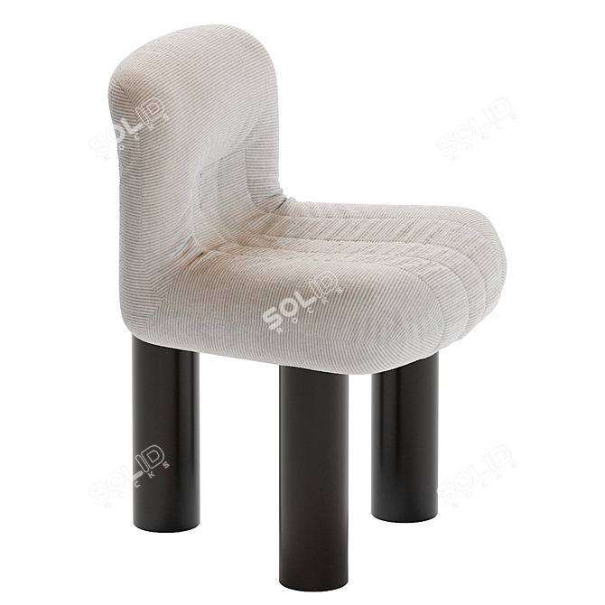 Modern BOTOLO Chair Design 3D model image 5