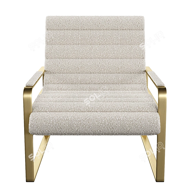 Eichholtz Chair Olsen: Luxury Comfort 3D model image 2