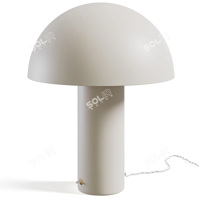 Modern Night and Day Table Lamp 3D model image 1