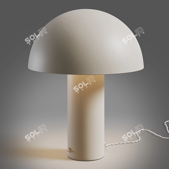 Modern Night and Day Table Lamp 3D model image 2