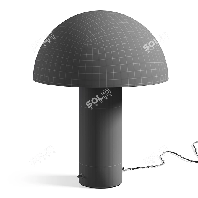 Modern Night and Day Table Lamp 3D model image 4