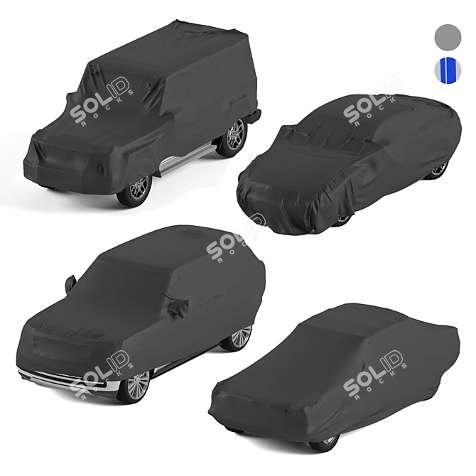 Vehicle Cover Variety Pack 3D model image 1