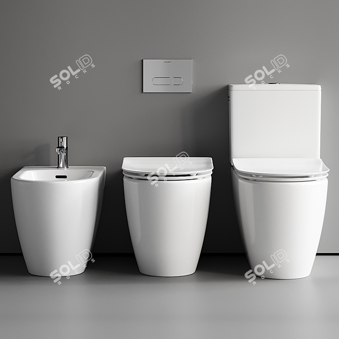 Soleil Collection Philippe Starck Set 3D model image 4