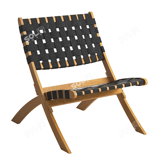 Sienna Lounge Chair Outdoor Comfort 3D model image 1