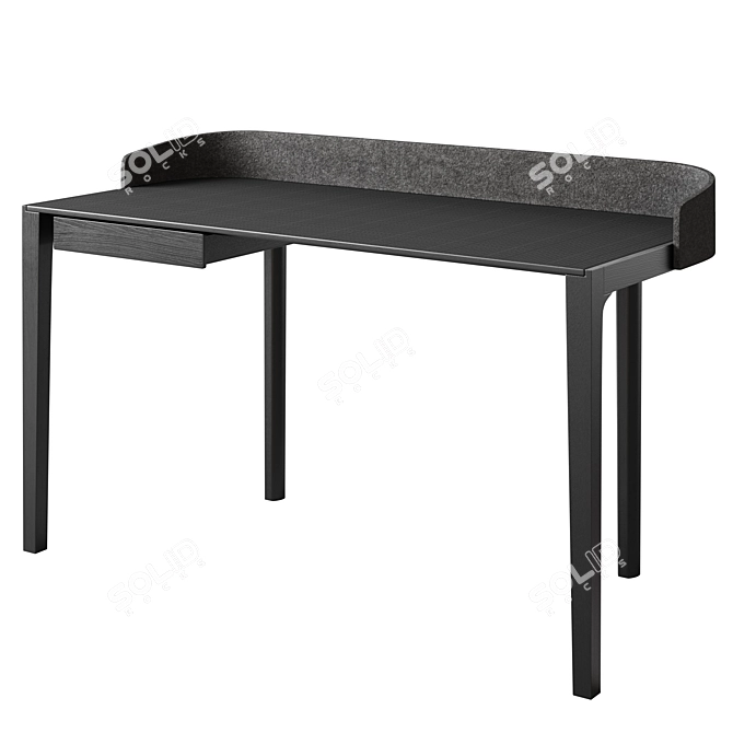 Modern Functional Inside World Desk 3D model image 1