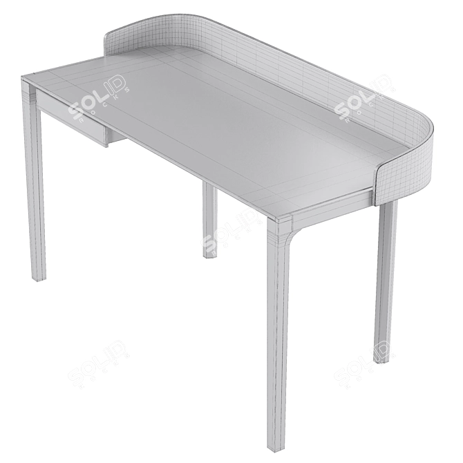 Modern Functional Inside World Desk 3D model image 4