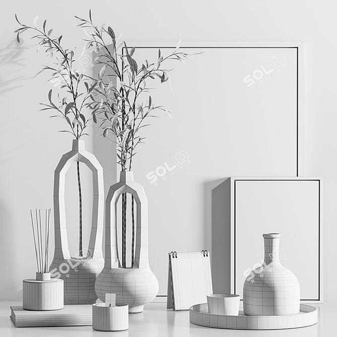 Color-Changing Decorative Objects 3D model image 4