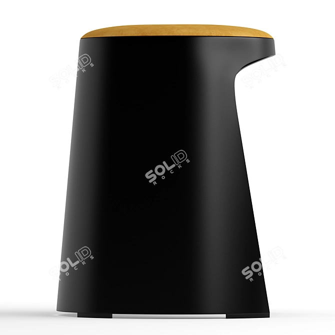 Stylish SELLEX HANDY Stool 3D model image 3
