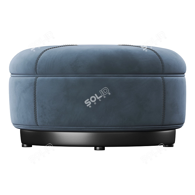 Minotti TUFFET 2017 Pouf Design 3D model image 4