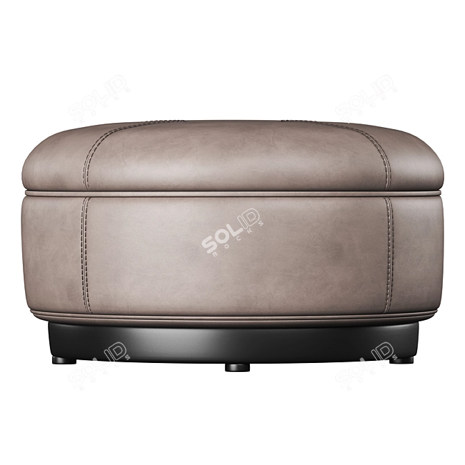 Minotti TUFFET 2017 Pouf Design 3D model image 5