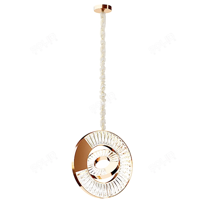 Modern Celestina Pendant Light 3D model image 3