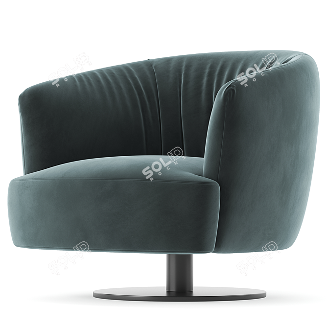  DIGA NICOLINE 3D Armchair Model 3D model image 3