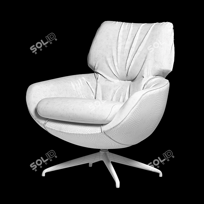 Leolux LX694 Fabric Steel Furniture 3D model image 6