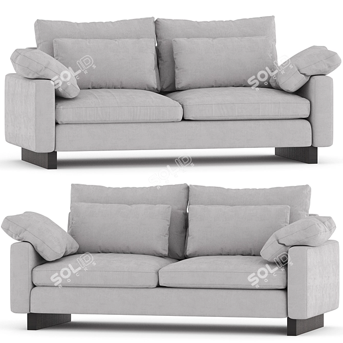 Modern Harmony 2017 Sofa 3D model image 1