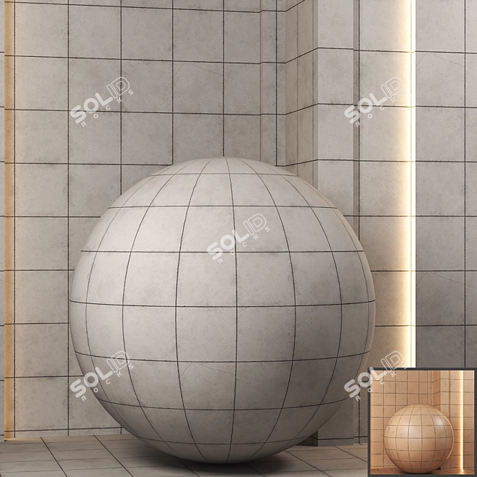 4k Dual Color PBR Textures 3D model image 1