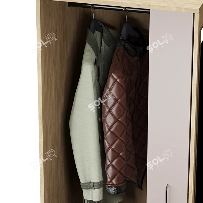 Storage Mirror Combo 3-in-1 3D model image 4