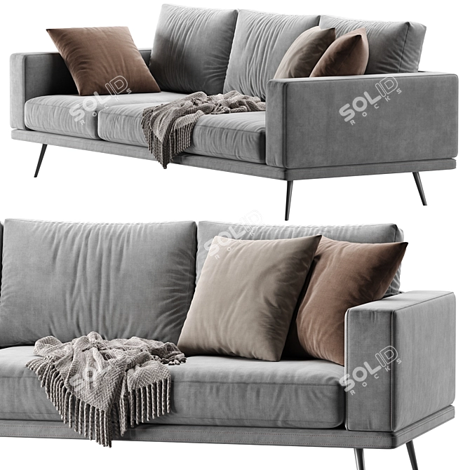 CARLTON Sofa 2013 3D Model 3D model image 2