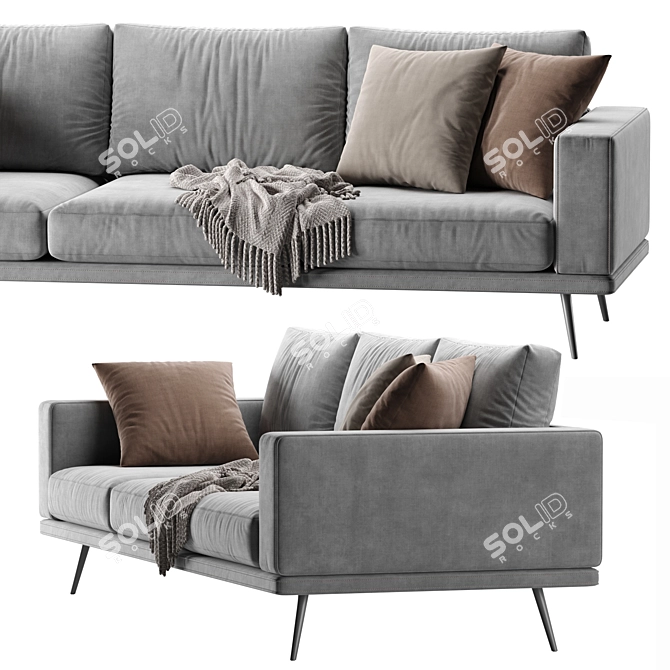 CARLTON Sofa 2013 3D Model 3D model image 3