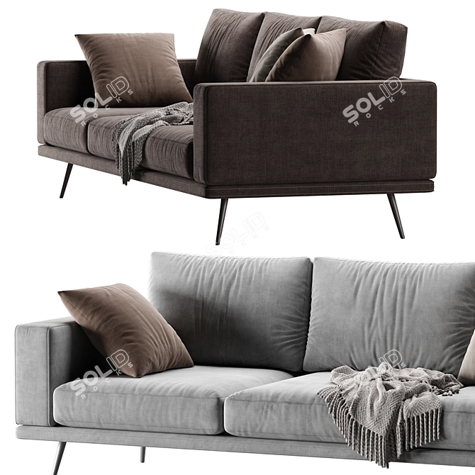 CARLTON Sofa 2013 3D Model 3D model image 4
