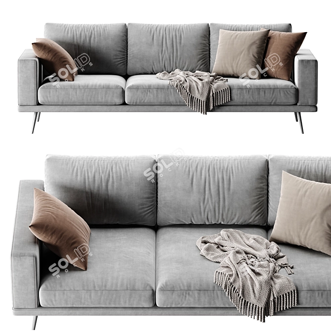 CARLTON Sofa 2013 3D Model 3D model image 5
