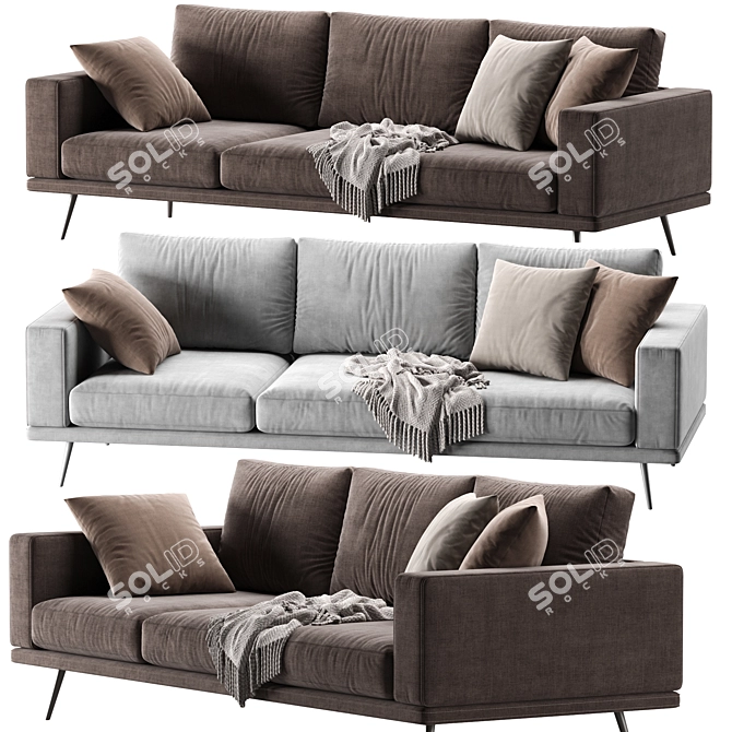 CARLTON Sofa 2013 3D Model 3D model image 8