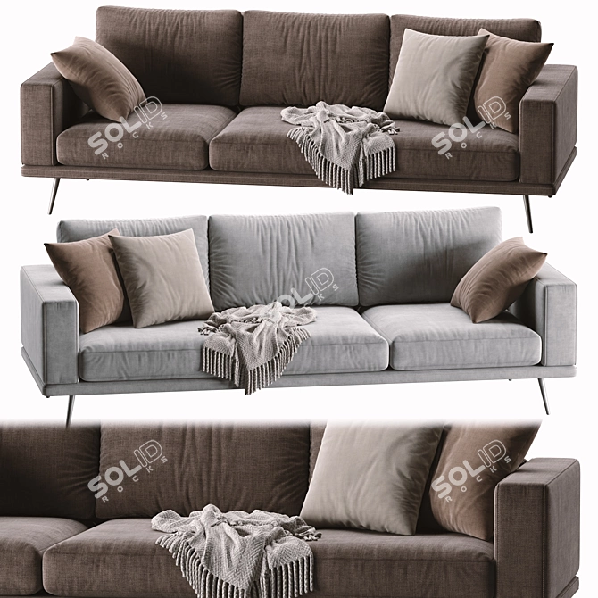 CARLTON Sofa 2013 3D Model 3D model image 9