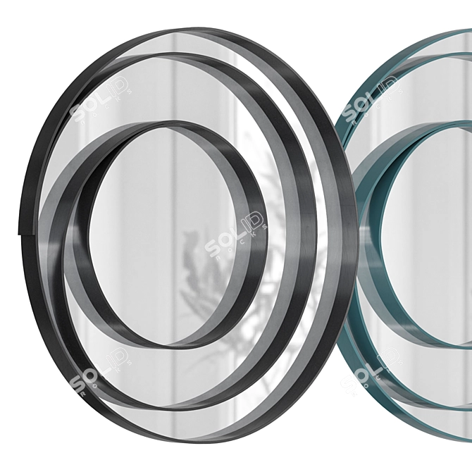 Cynopolis Bruno Moinard Wall Mirror 3D model image 1