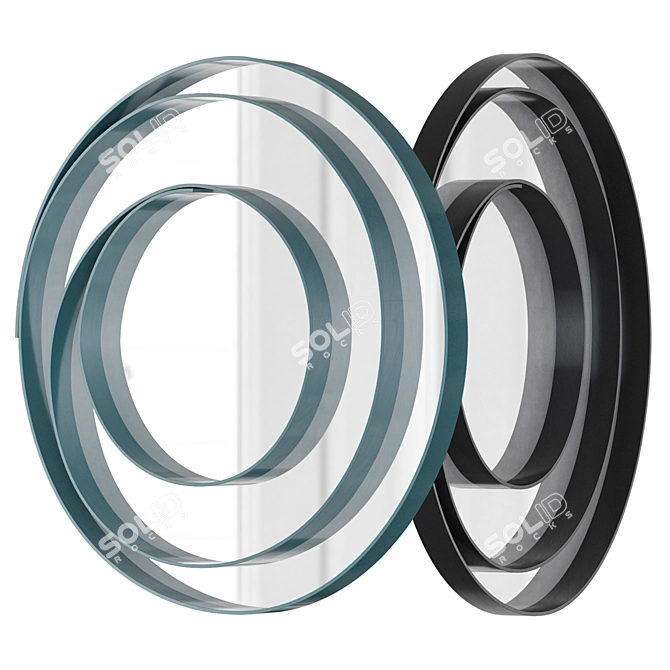 Cynopolis Bruno Moinard Wall Mirror 3D model image 2