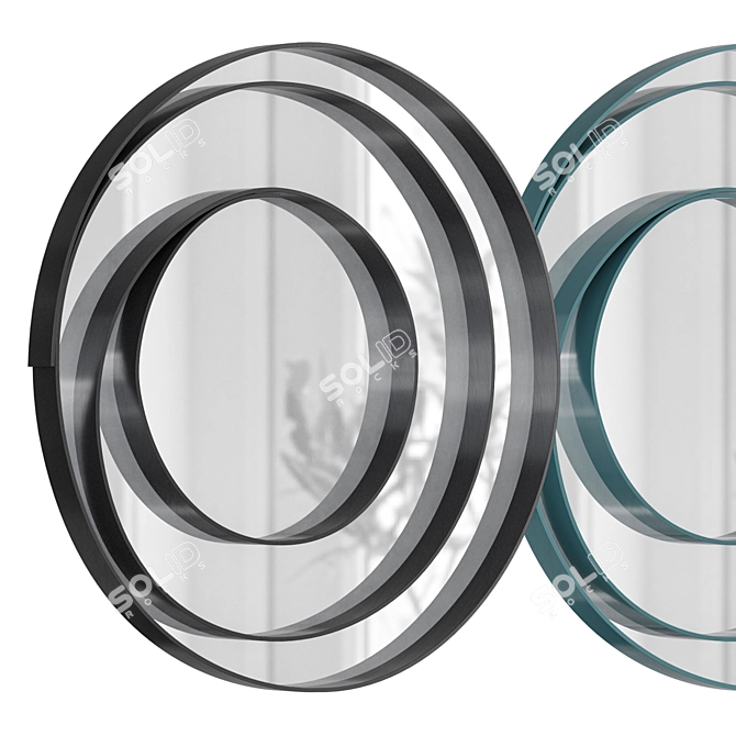 Cynopolis Bruno Moinard Wall Mirror 3D model image 4