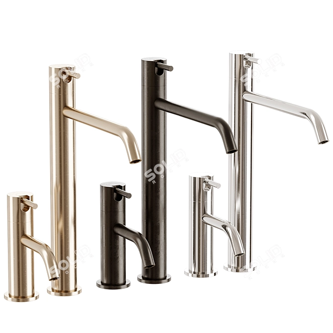Elegant Antonio Lupi Mixer Tap 3D model image 2