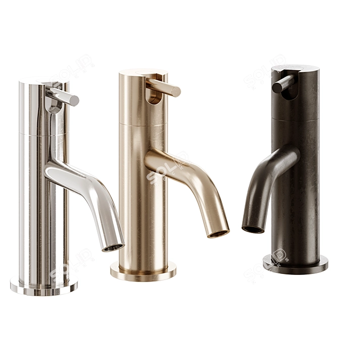Elegant Antonio Lupi Mixer Tap 3D model image 3