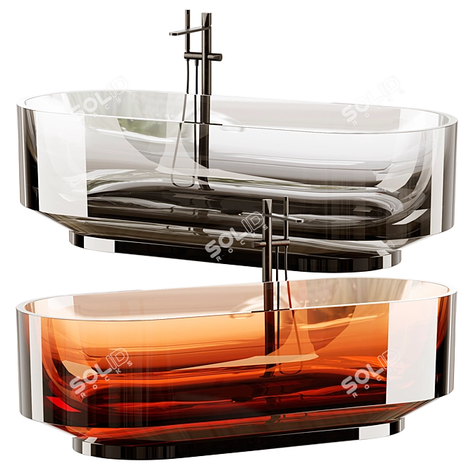 Gumdesign Borghi Freestanding Bath 3D model image 2